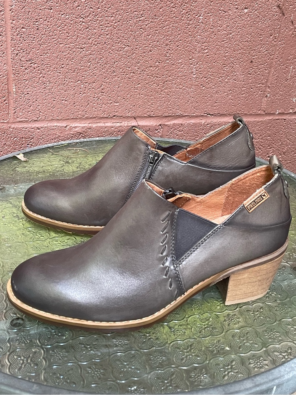 Pikolinos Andorra Leather Ankle Boots Size 38